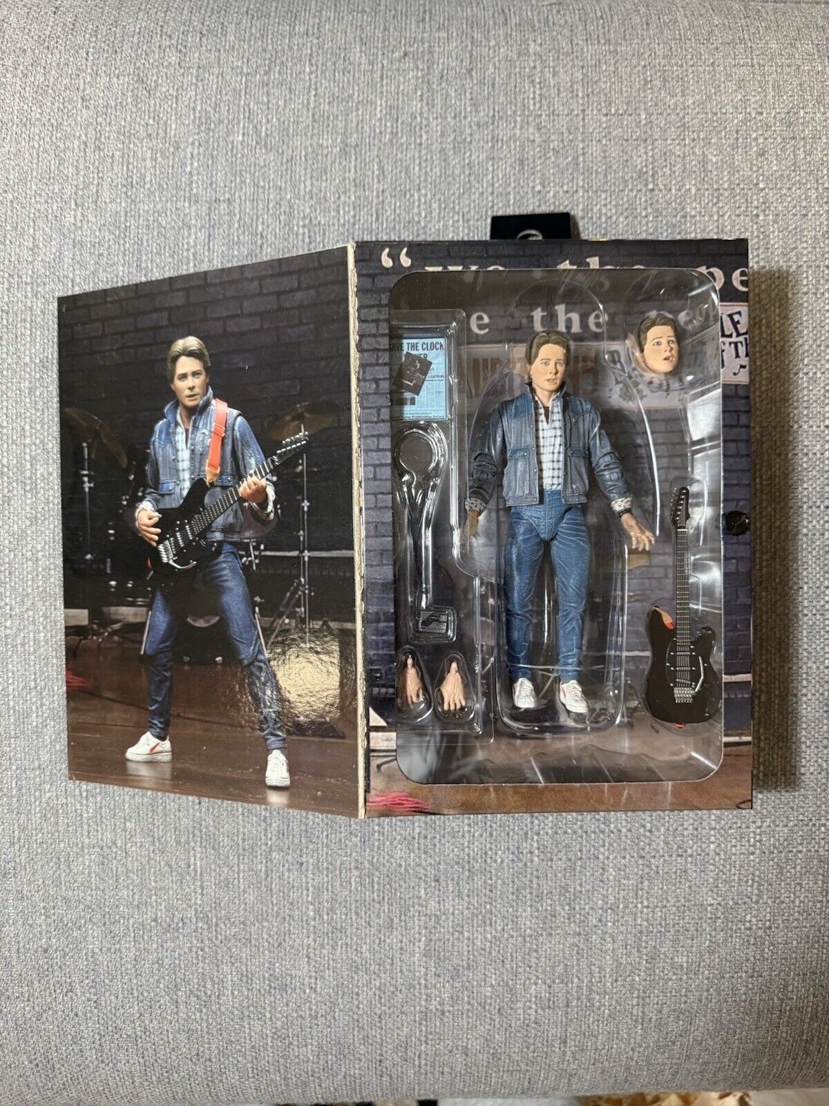 Neca Back to the Future Marty McFly 1985 Audition Version