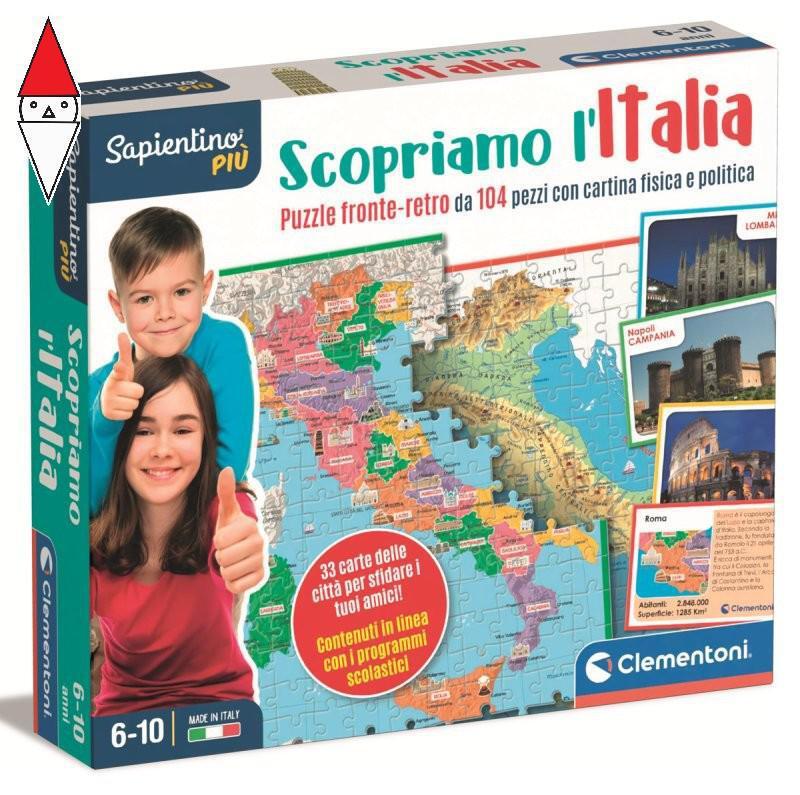 GIOCO EDUCATIVO CLEMENTONI SCOPRIAMO L'ITALIA