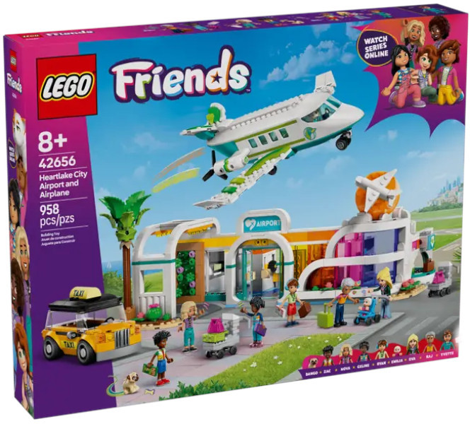 LEGO 42656 Friends Aeroporto e Aereo di Heartlake City RARE