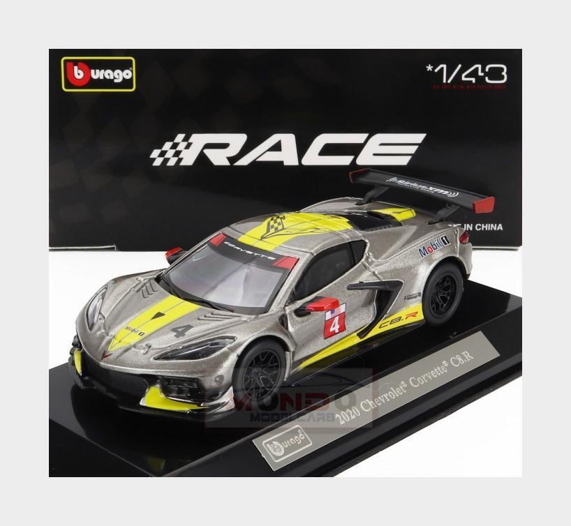 1:43 BURAGO Chevrolet C8.R 6.2L V8 Team Corvette Racing #4 Racing 2021 BU38312