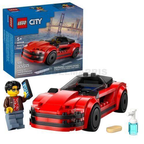 LEGO 60448 LEGO City - Auto sportiva rossa