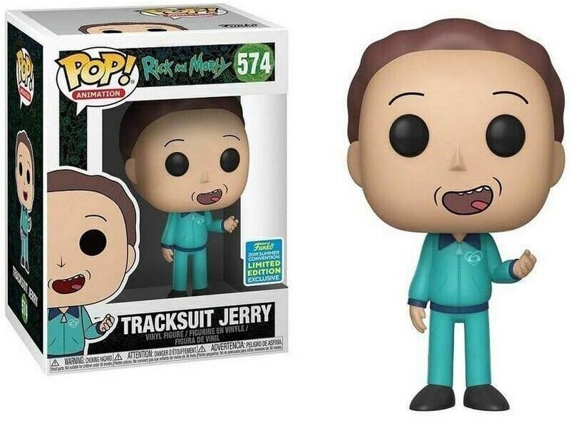 Funko Pop! TAnimation: Tracksuit Jerry. Rick and Morty n. 574 Limited Edition...
