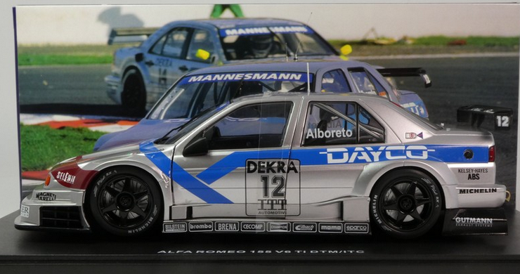 Alfa Romeo 155 V6 Tì DTM/ITC Alboreto 1/18 W1801010 WERK83