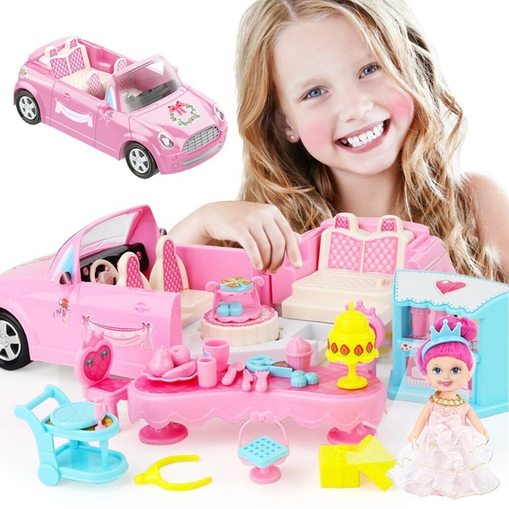 Macchina Wedding Planner Matrimonio Giocattolo Bambini con Bambola e Accessori