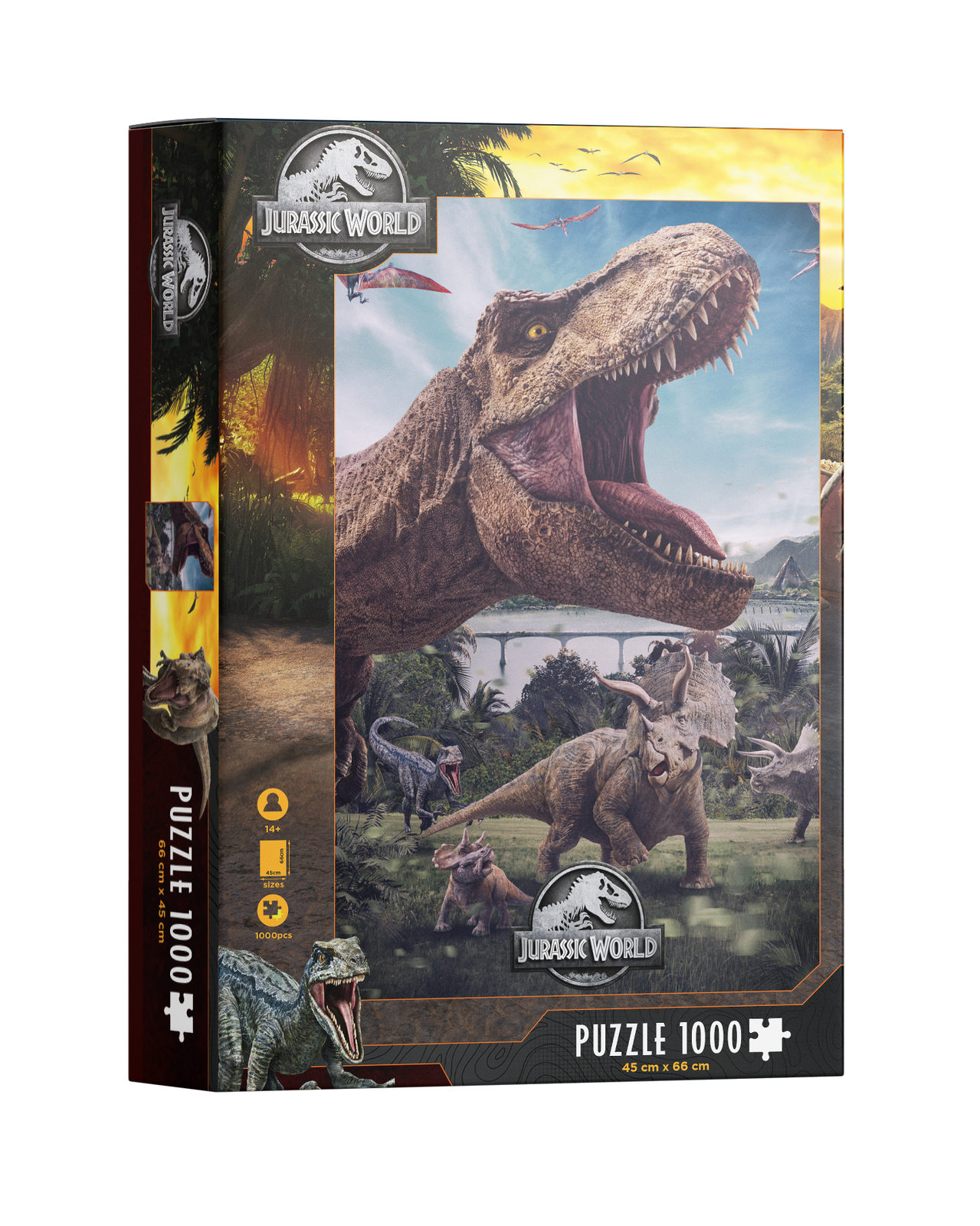 Jurassic World Poster T-Rex Puzzle 1000 pcs SD TOYS