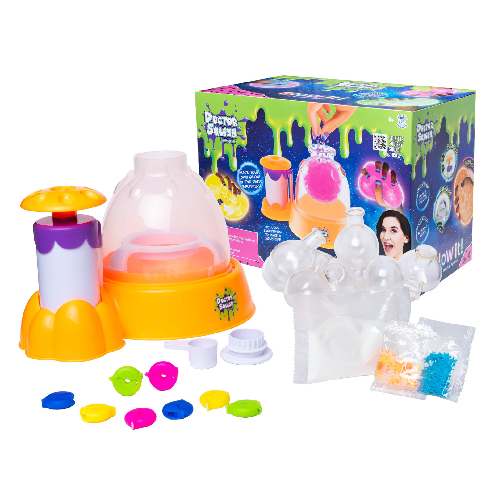 Doctor Squish Glow It! by Squishy Maker Station Glow It! Maker