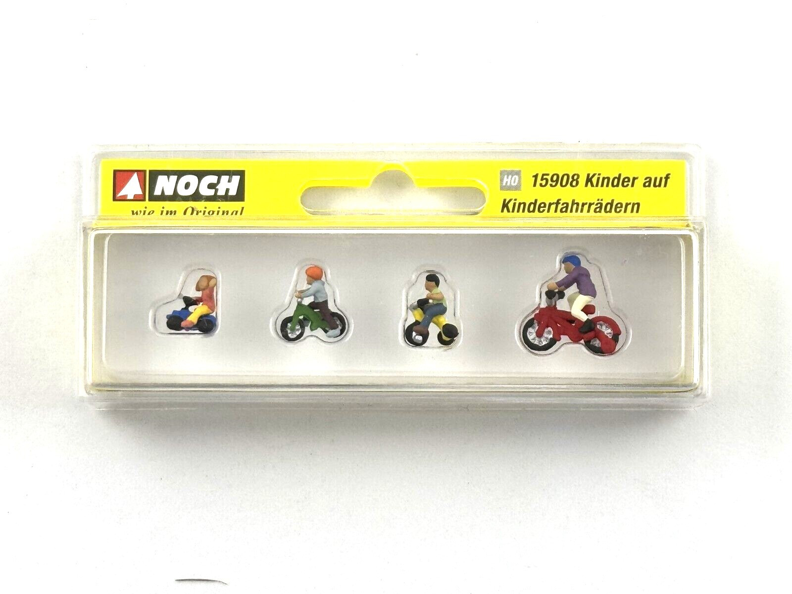 15908 Noch set personaggi bambini che giocano in bicicletta come da foto H0 1:87