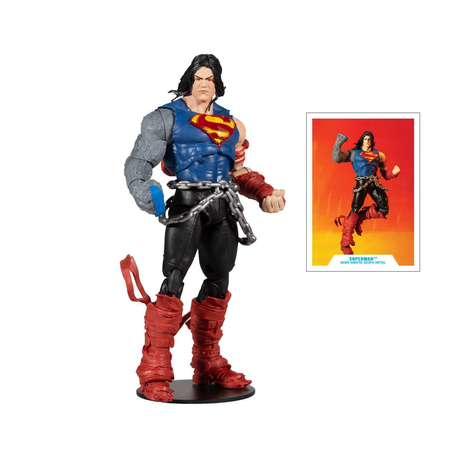 DC Multiverse: SUPERMAN (Dark Nights: Death Metal) BAF by McFArlane Toys