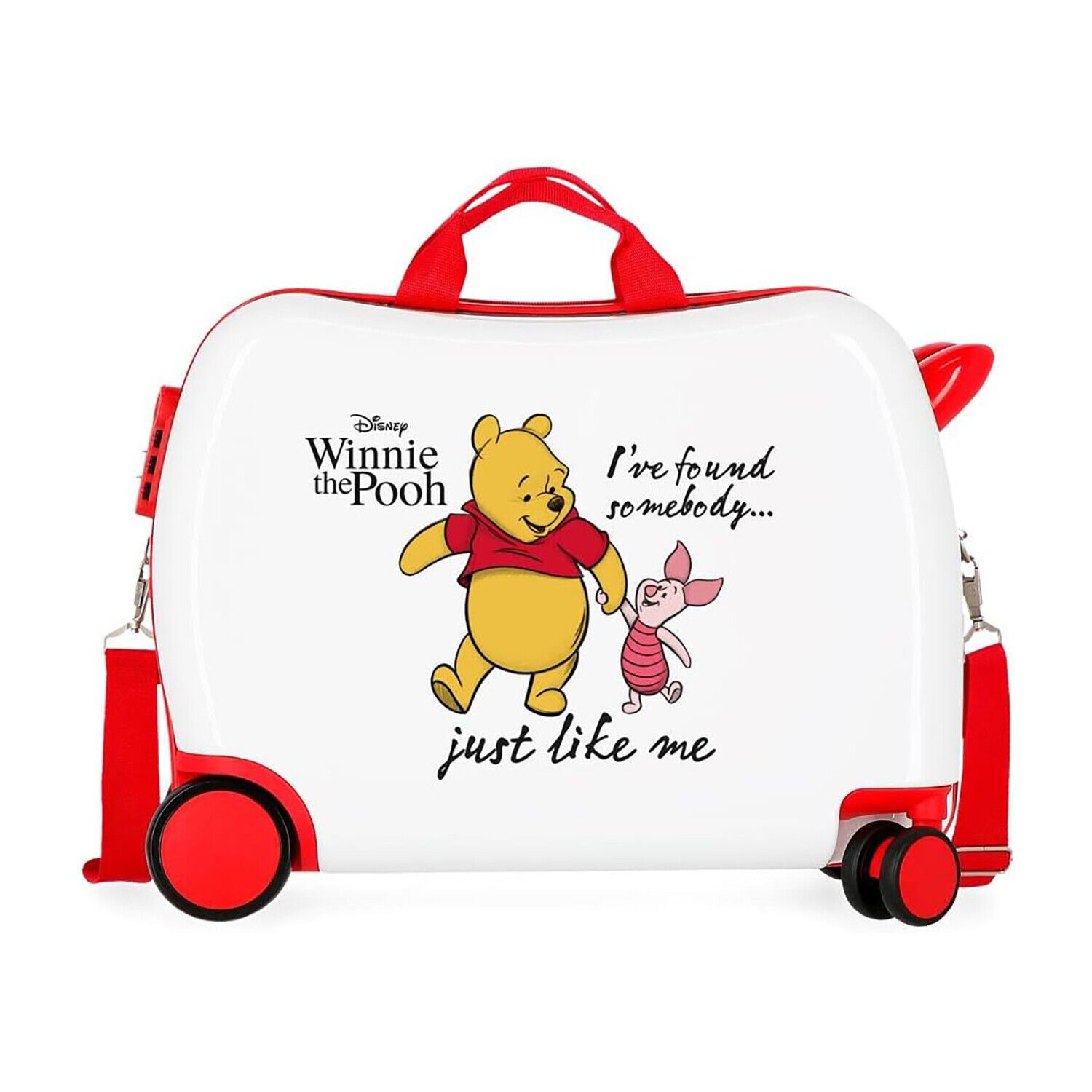 Disney Winnie & Piglet Bagagli – Valigia Cavalcabile per Bambini - X54306