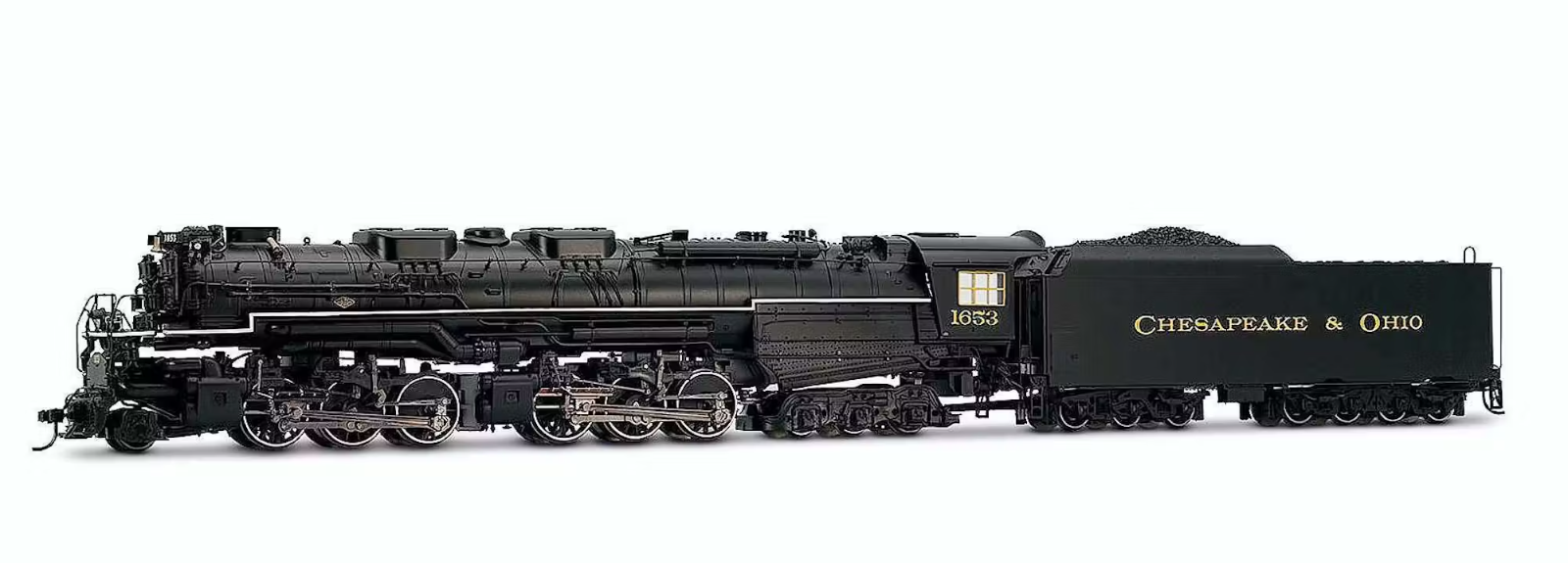 RIVAROSSI HR2952 Cheseapeake & Ohio, locomotiva a vapore “Allegheny”, n. 1653