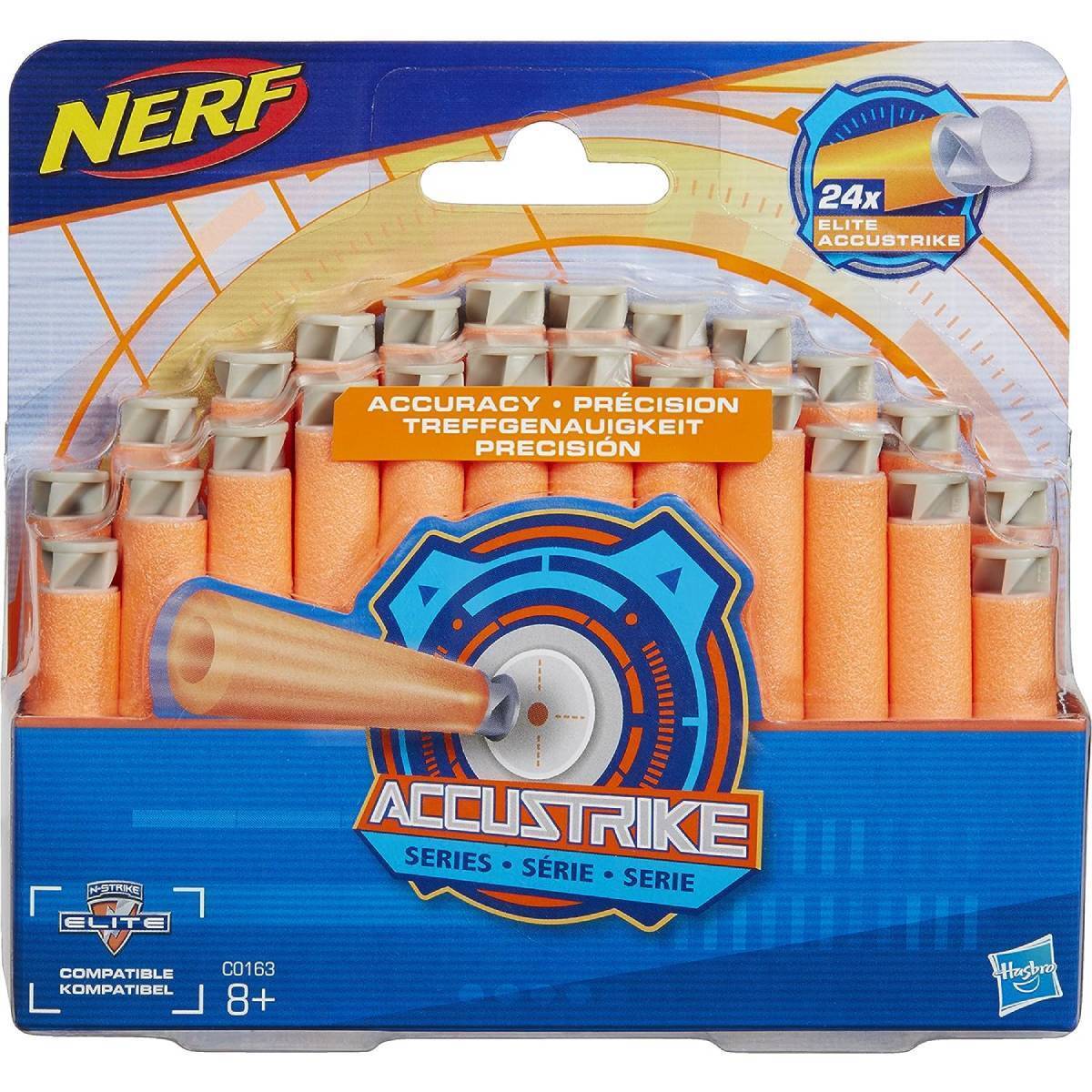 Hasbro Nerf Accustrike Confezione Ricarica 24 Dardi Giocattolo Bambini