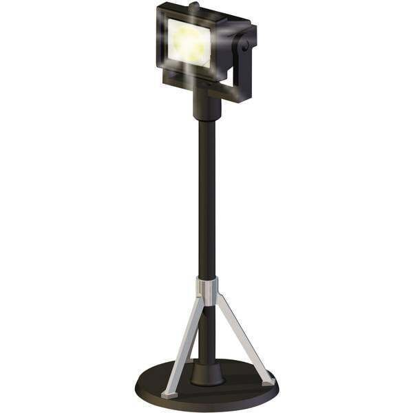 Faretto con stativo h0 modello pronto gia' assemblato viessmann 1 pz
