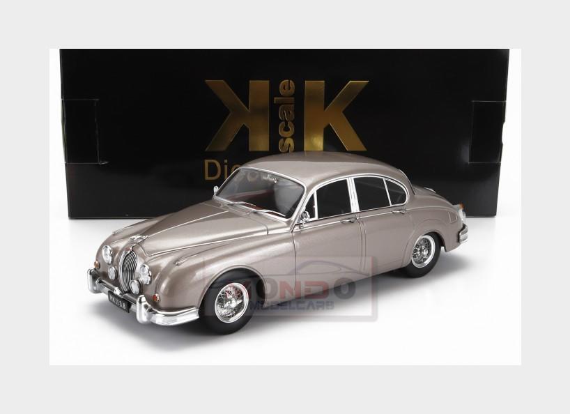 1:18 KK SCALE Jaguar Mkii 3.8 Lhd 1959 Pearl Silver KKDC181011