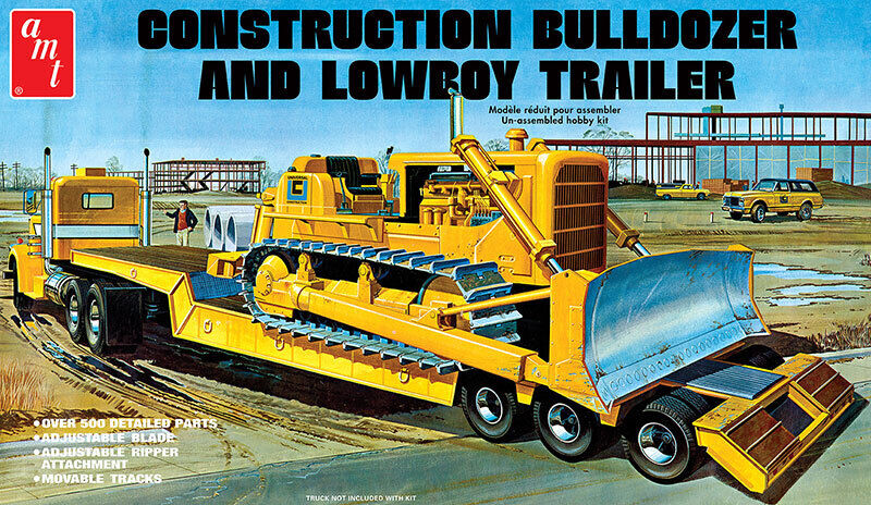 AMT 1218 1/25 Scala Lowboy Rimorchio