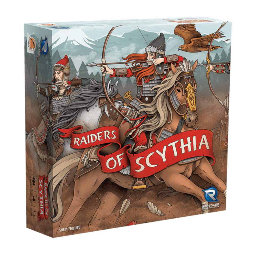 Renegade Game Studio   Raiders of Scythia   Board Game   Ages 12+   1-4 Players