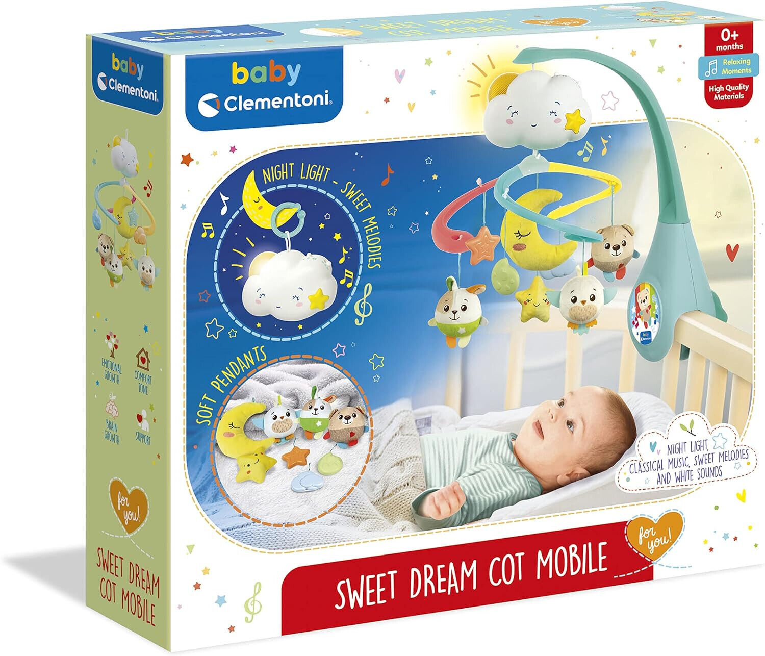 Clementoni CLM17710 Sweet Dream Cot Mobile
