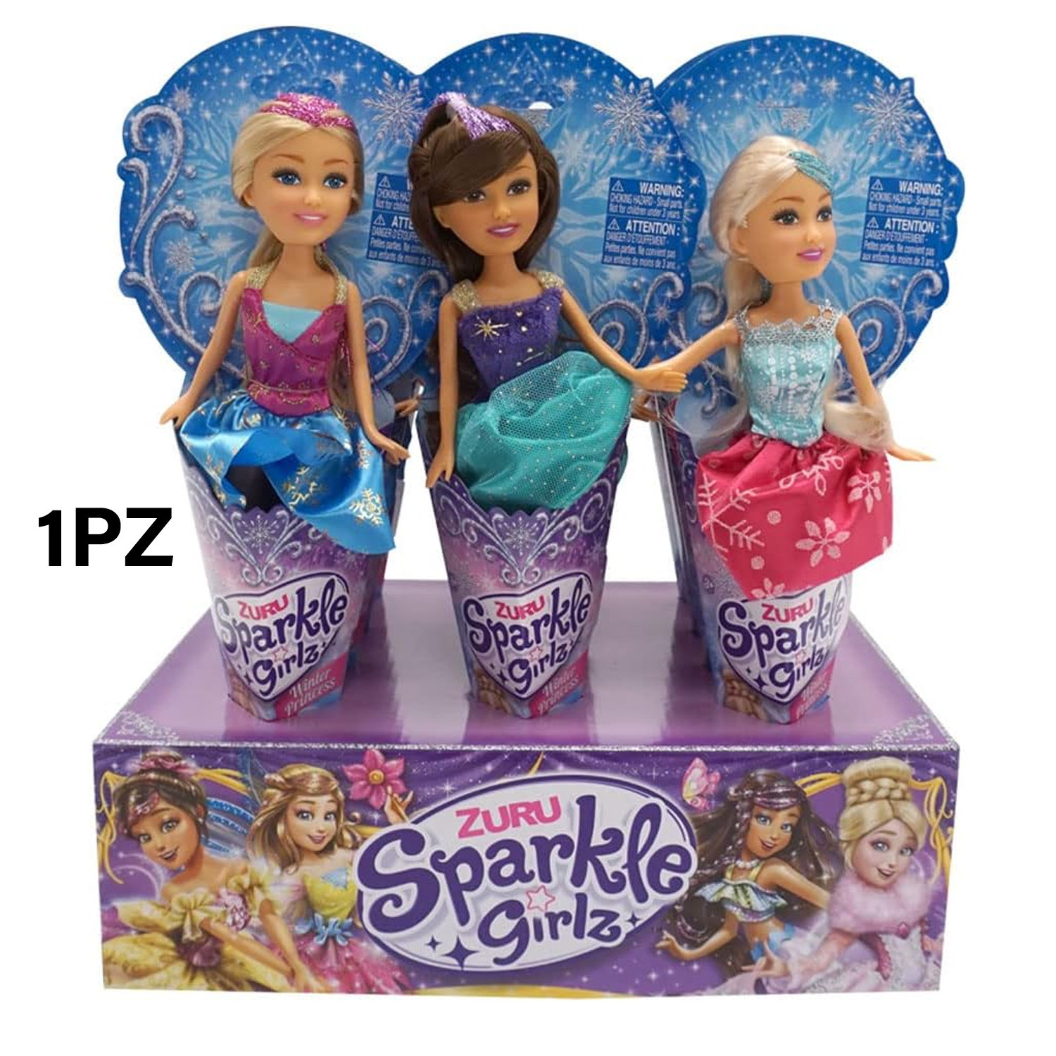 1 PRINCIPESSA WINTER EDITION SPARKLE GIRLZ ZURU