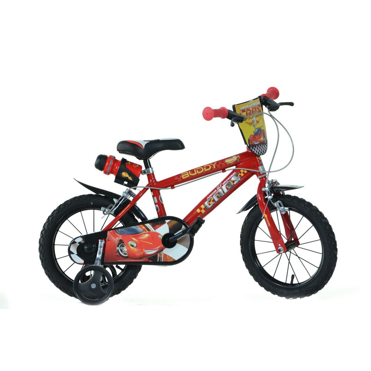 Bici per Bambini 3-6 Anni Bicicletta 14 Pollici Cars CARS - X38450 GIODICART