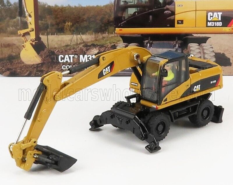 CATERPILLAR - CATM318D ESCAVATORE GOMMATO - TRACTOR HYDRAULIC EXCAVATOR SCRAPER