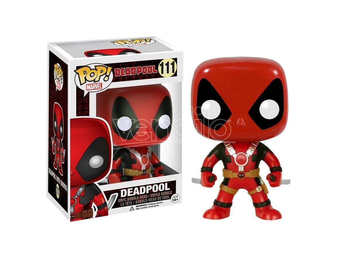Deadpool Pop! Marvel Figure Vinile Deadpool con Spade 9 Cm Funko