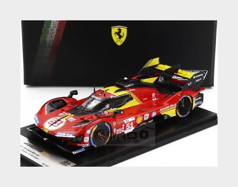 1:43 LOOKSMART Ferrari 499P #51 24H Le Mans 2024 Pier Guidi Giovinazzi LSLM183