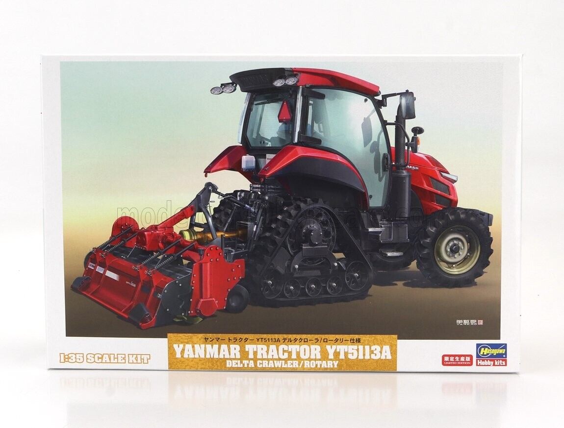 YANMAR - YT5113A CINGOLATO TRACTOR DELTA CRAWLER ROTARY TRAILER 2020 - / - 1/35