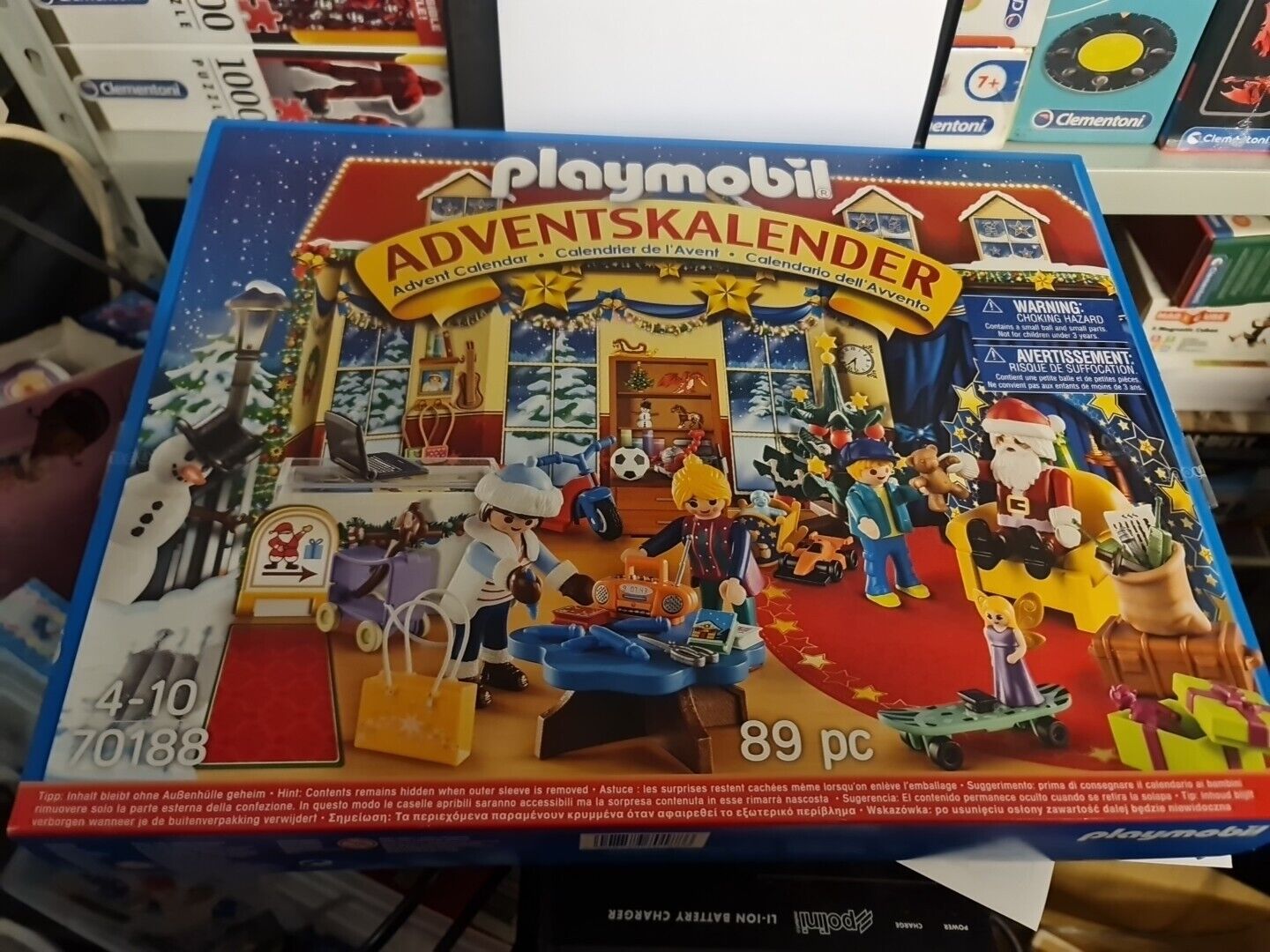 PLAYMOBIL 70188 Advent Calendar - Christmas Toy Store