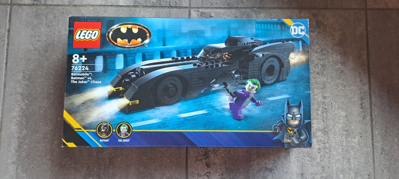 LEGO 76224 Batmobile™: inseguimento di Batman™ vs. The Joker™ Nuovo In Box 8 +