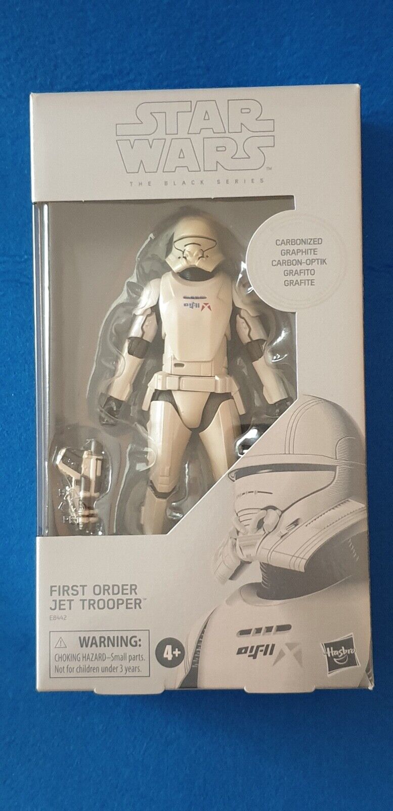 STAR WARS   *FIRST ORDER JET TROOPER* THE BLACK SERIES HASBRO 15 cm CARBONIZED