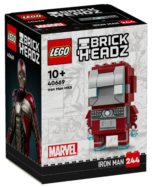 LEGO 40669 BrickHeadz Iron Man MK5 RARE