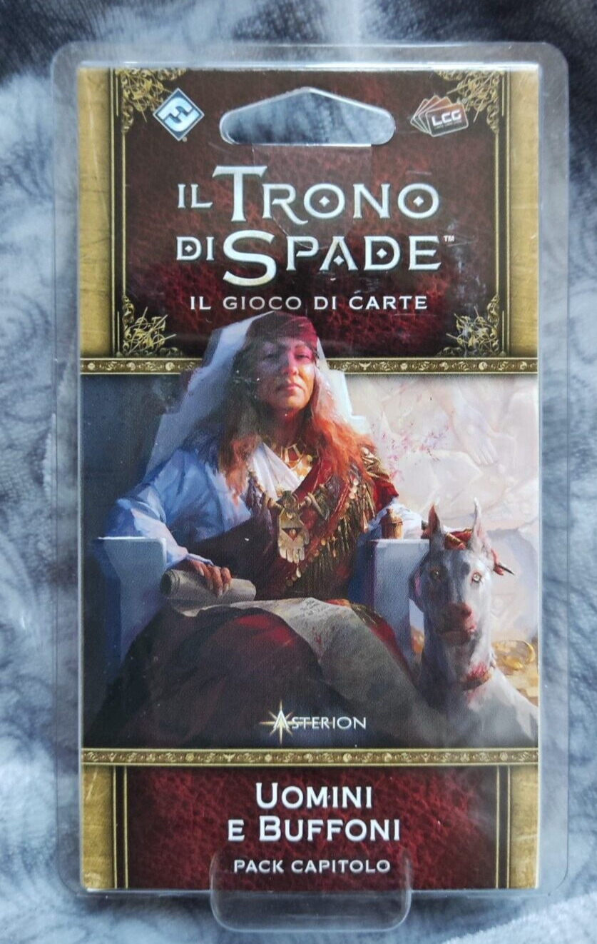 Il Trono di Spade Gioco Carte Espansione UOMINI E BUFFONI NUOVO SIGILLATO