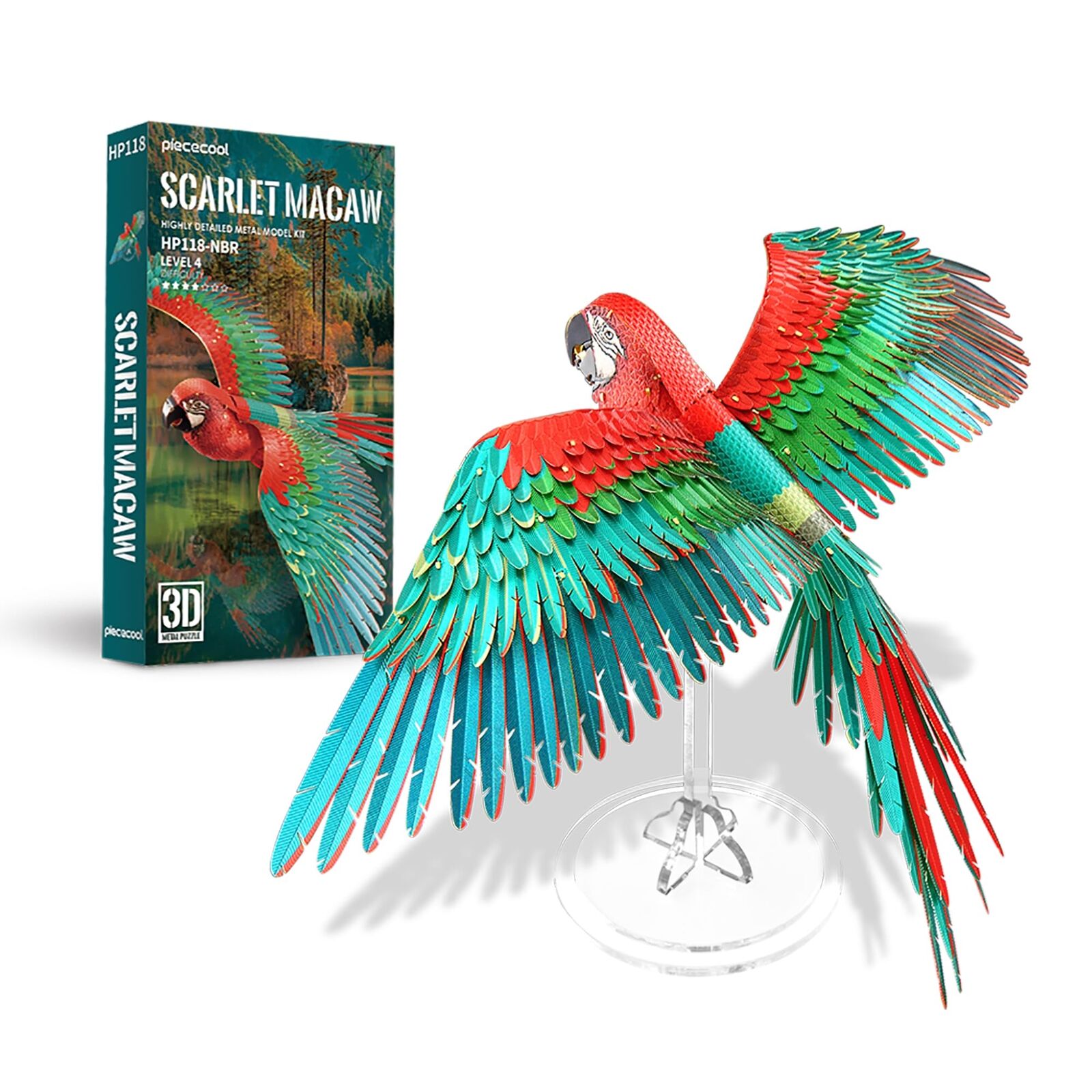 Piececool Puzzle 3D Metal Puzzle 3D Modelli di Artigianato Metallo 3D Puzzle ...