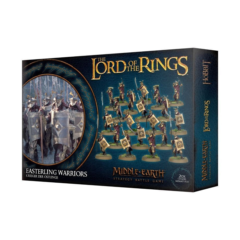 EASTERLING WARRIORS set di miniature MIDDLE EARTH strategy battle game THE LORD