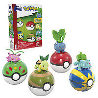Mattel Pokemon 4 Pflanzen-Typ Sets  Other Toys HWR77