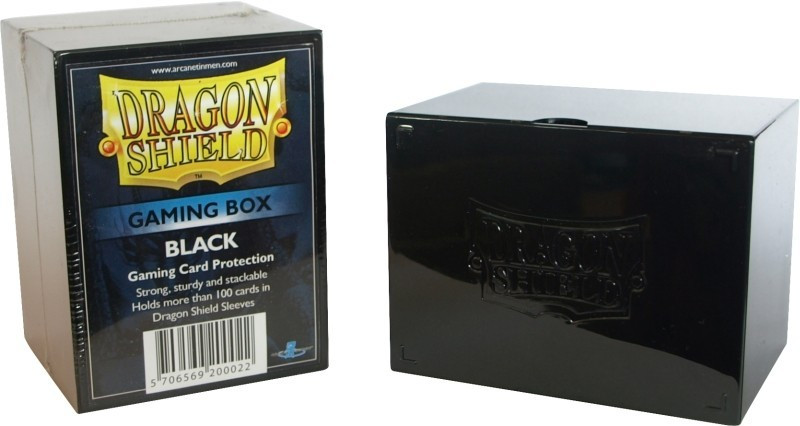 Dragon Shield - portamazzo 100 carte (Nero) ART20002