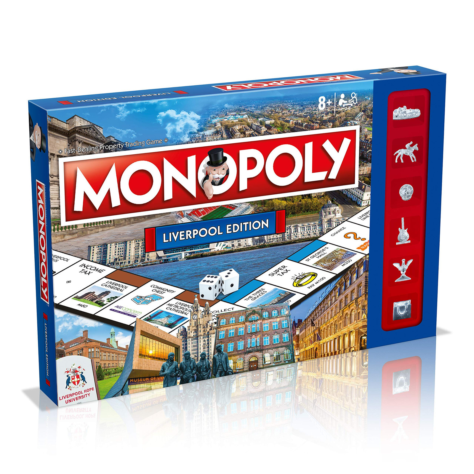 Winning Moves Liverpool City Monopoly Board Game, home of The Beatles, tour Penn