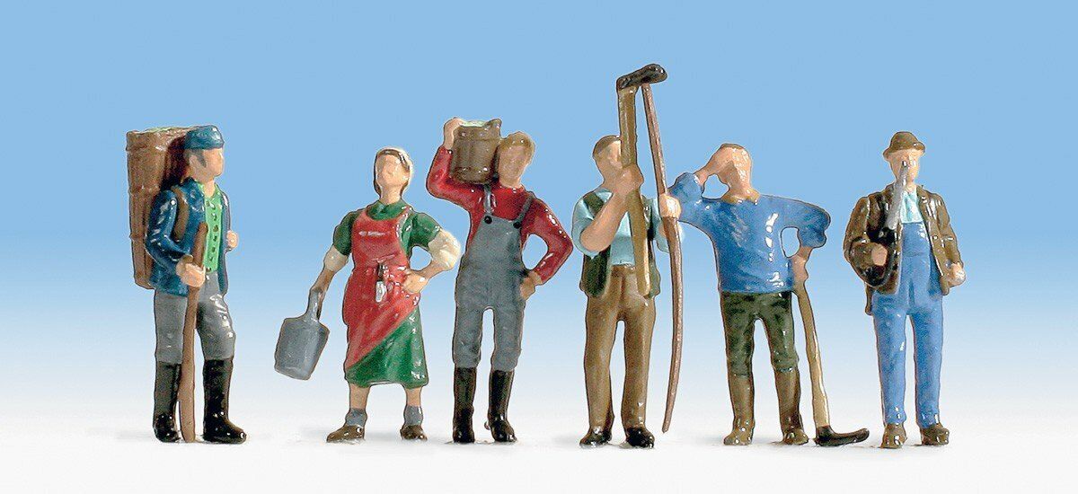 Viticoltori 6 personaggi HO NH15614 - noch modellismo
