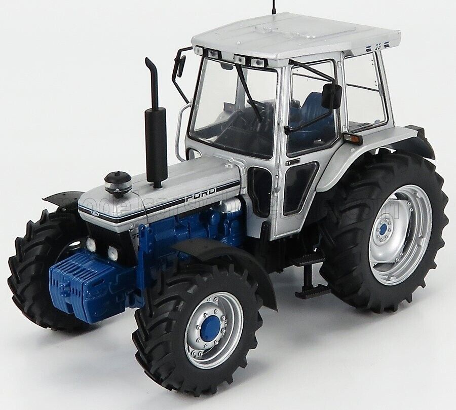 FORD ENGLAND - 7810 JUBILEE TRACTOR 1992 - SILVER BLUE - 1/32