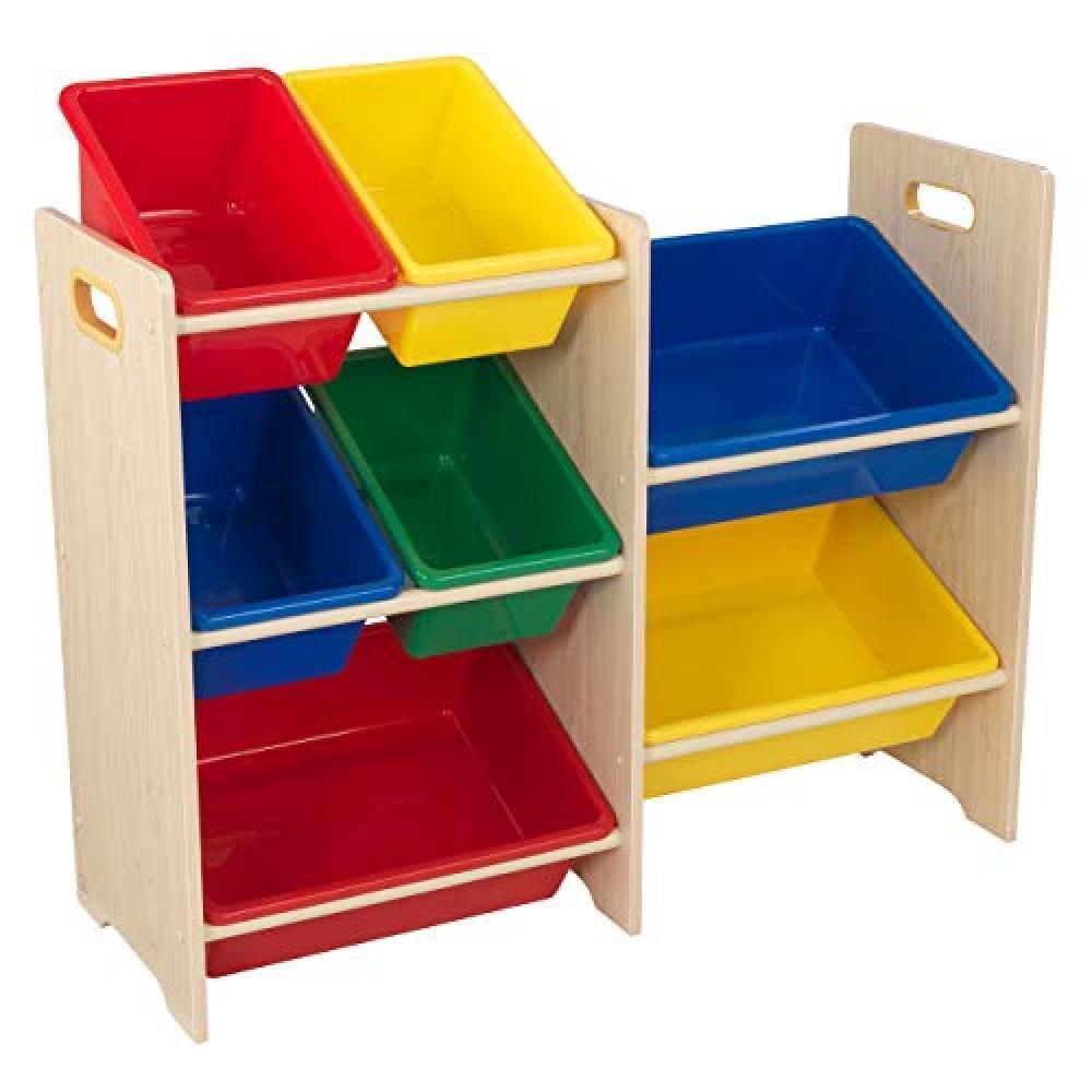(TG. 84.00x30.00x74.00 cm) KidKraft-15470 Portagiochi unit  di Archiviazione con