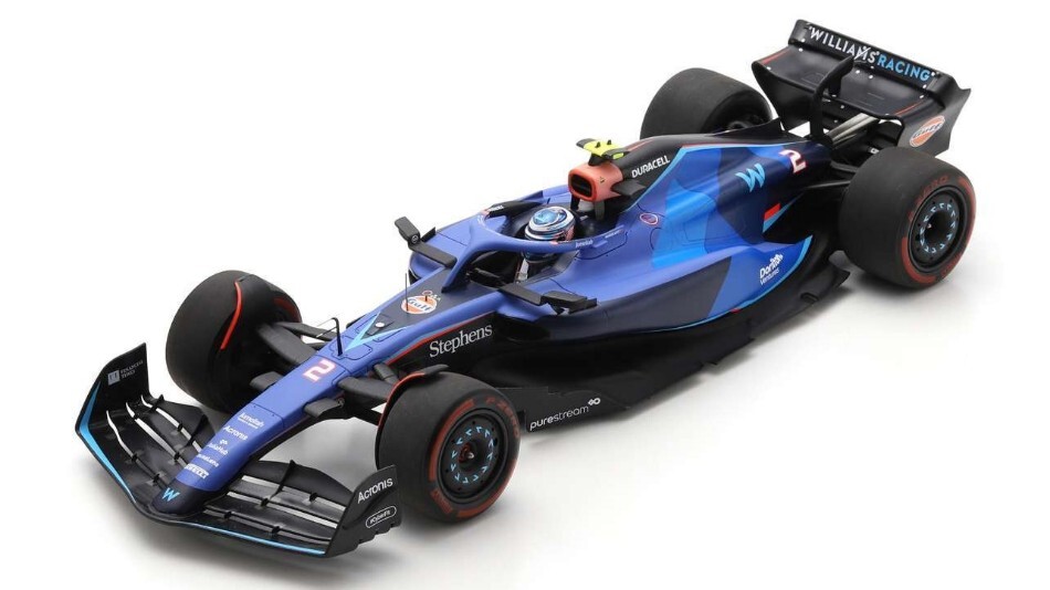 Spark Model WILLIAMS F1 N.2 BAHRAIN GP 2023 LOGAN SARGEANT 1:18