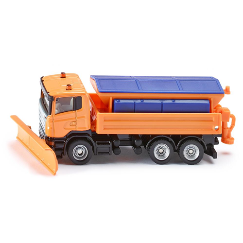 CAMION SPAZZANEVE CON SPARGISALE 1898 1:87  Siku Mezzi Alpini Die Cast