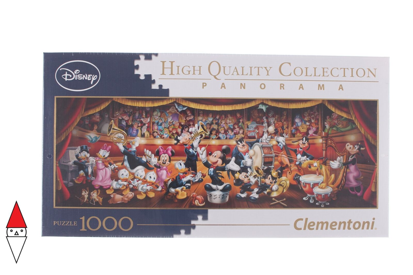 PUZZLE DISNEY CLEMENTONI CARTONI ANIMATI PANORAMA ORCHESTRA 1000 PZ