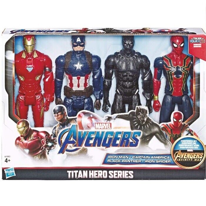Hasbro Marvel Avengers Titan Heroes Figure 4 Personaggi