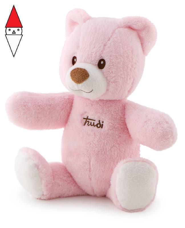 PELUCHE TRUDI ORSO CREMINO ROSA M