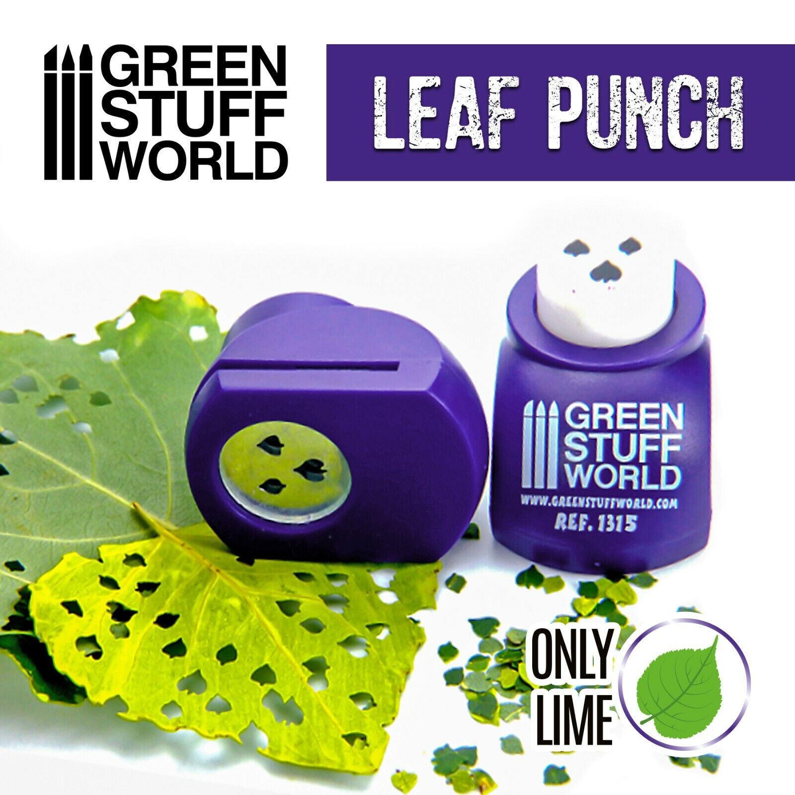 Punzonatrice per Foglie - VIOLETTA SCURO - Diorama Leaf Maker Perforatrici
