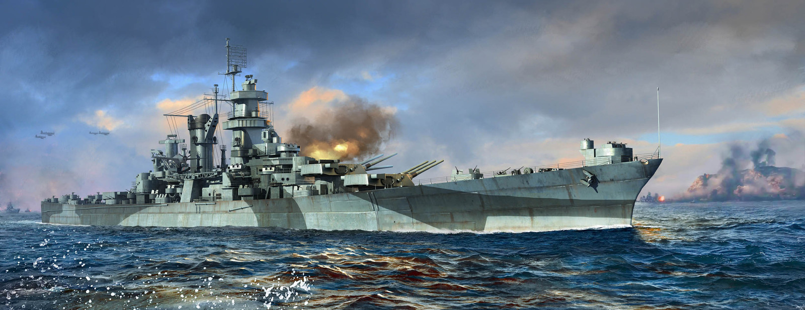 Trumpeter 06738 USS ALASKA CB-1 1:700 Kit di modellismo
