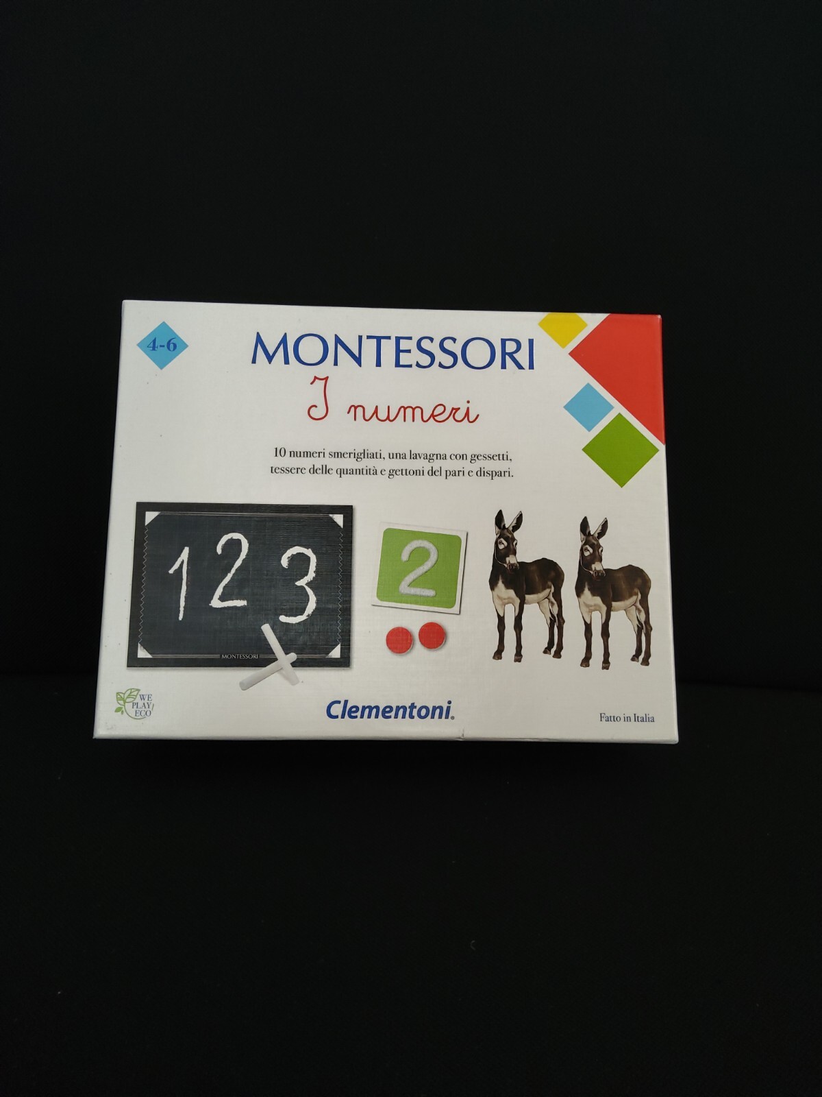 Gioco Montessori per bambini 4-6 anni - I Numeri