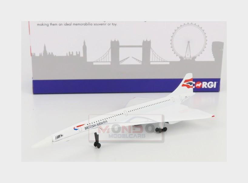 1:330 CORGI Aerospatiale Concorde Airplane 1969 White GS84008