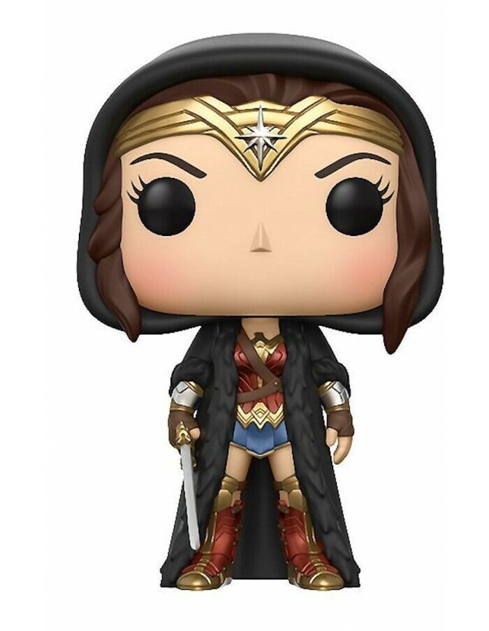 FUNKO POP DC COMICS WONDER WOMAN MOVIE - WONDER WOMAN CLOAK VINYL FIGURE NEW!