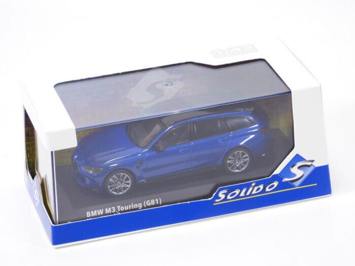 BMW  M3 Touring  (G81) Competition San Marino BLUE  SOLIDO 1:43 S4315402